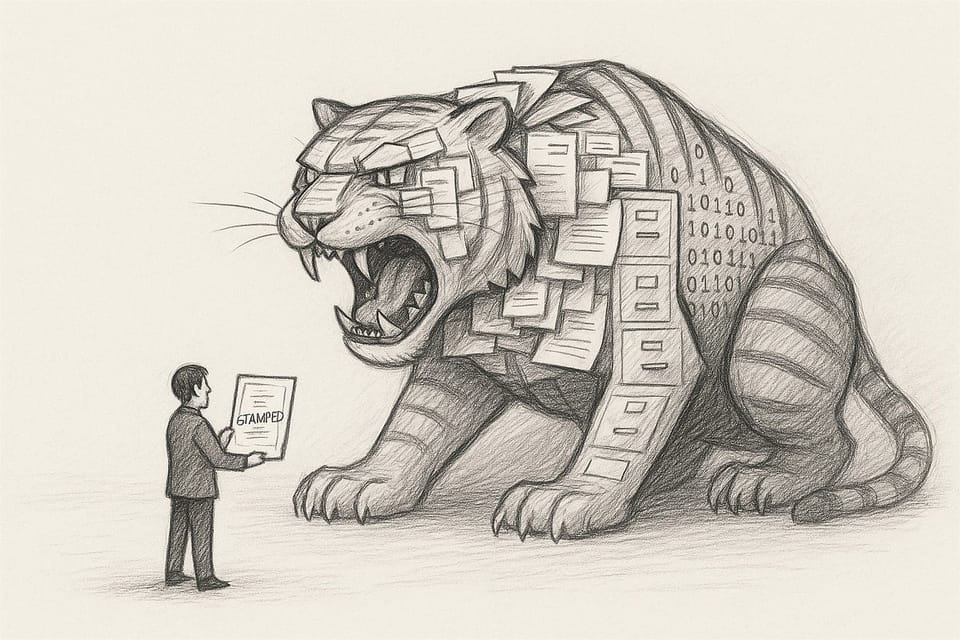 Paper Tigers with Real Teeth